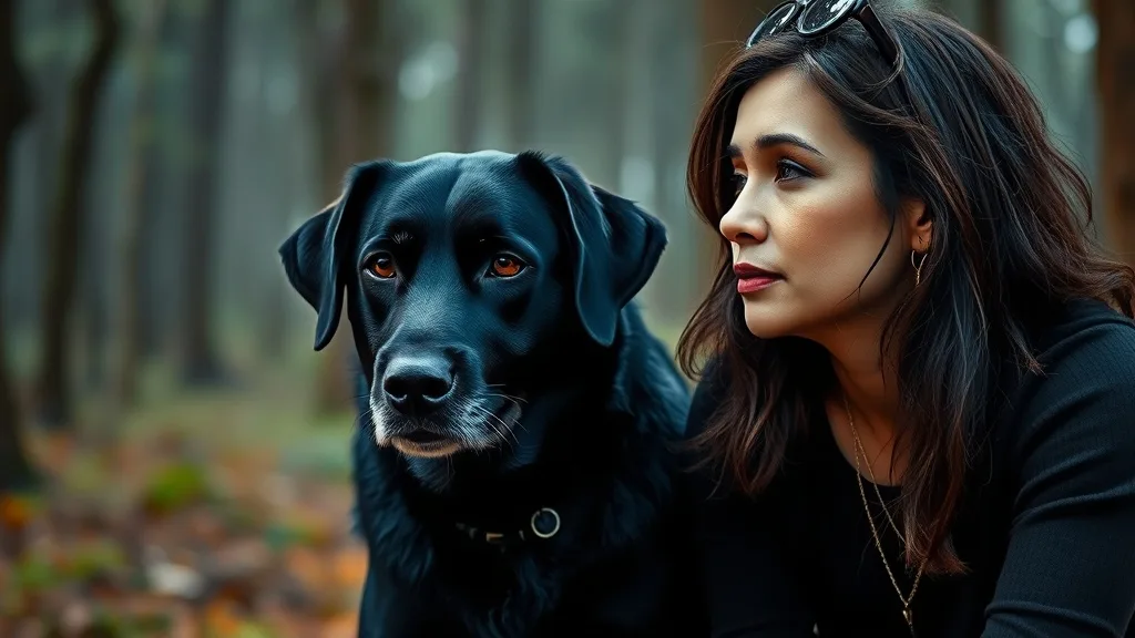 Dream symbol: old black dog: demographics: Animal Lovers