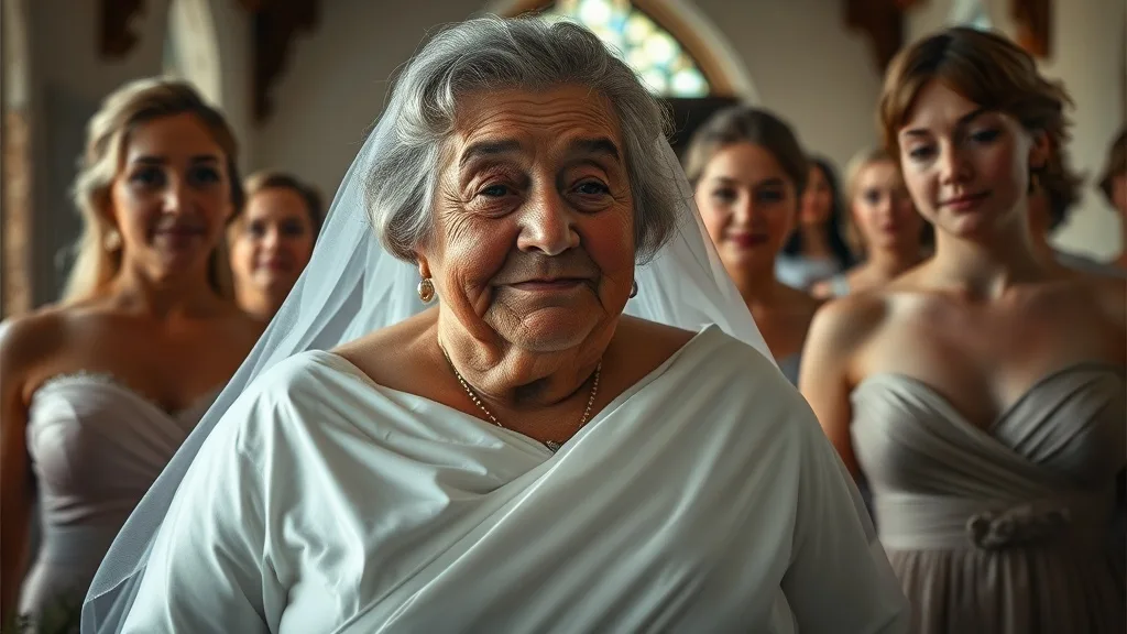 Dream symbol: old fat lady: scenarios: Dream of an Old Fat Lady Getting Married