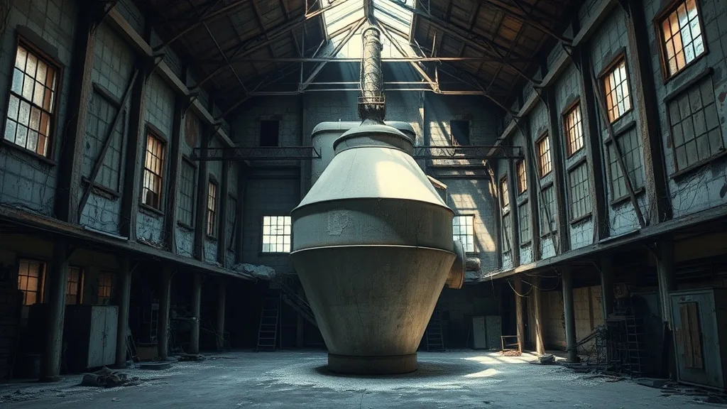 Dream symbol: old flour factory: scenarios: Dream of a flour factory with no flour