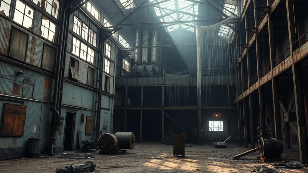 Dream symbol: old flour factory: symbolism: Decay and Neglect