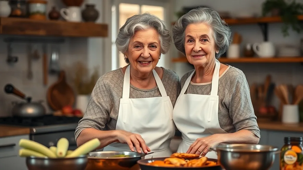 Dream symbol: old girl: scenarios: Dream of an Old Girl Cooking