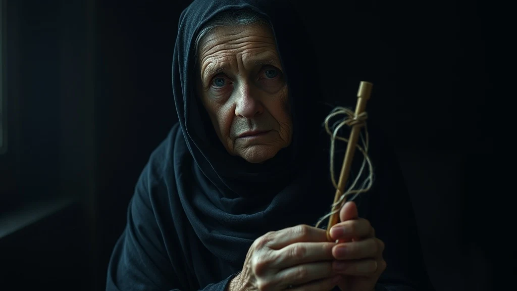 Dream symbol: older lady: scenarios: Dream of an Old Woman in Black
