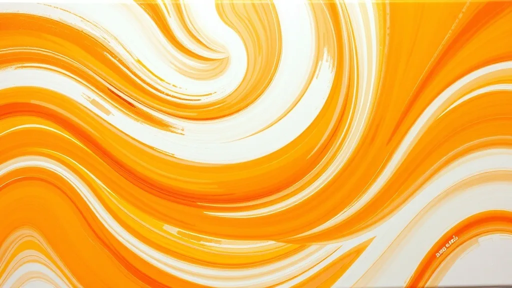 Dream symbol: orange and white stripes: symbolism: Optimism and Energy