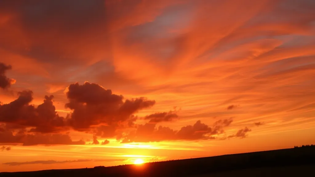 Dream symbol: orange sky: intro