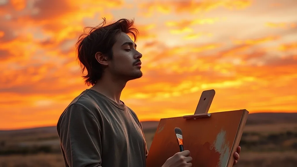 Dream symbol: orange sky: symbolism: Creativity and Inspiration