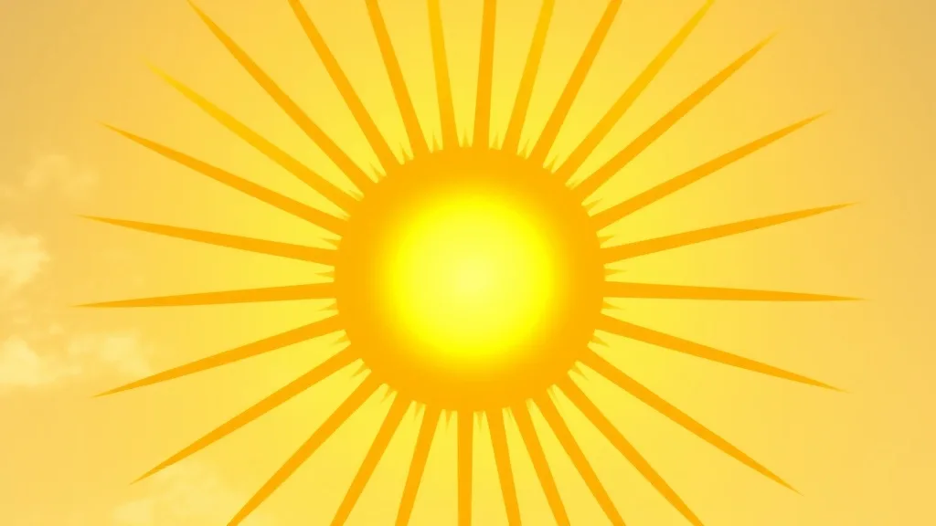 Dream symbol: orange sun: scenarios: Dream of Orange Sun with Rays