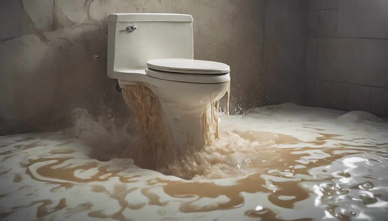 Dream symbol: overflowing toilet: symbolism: A Loss of Control