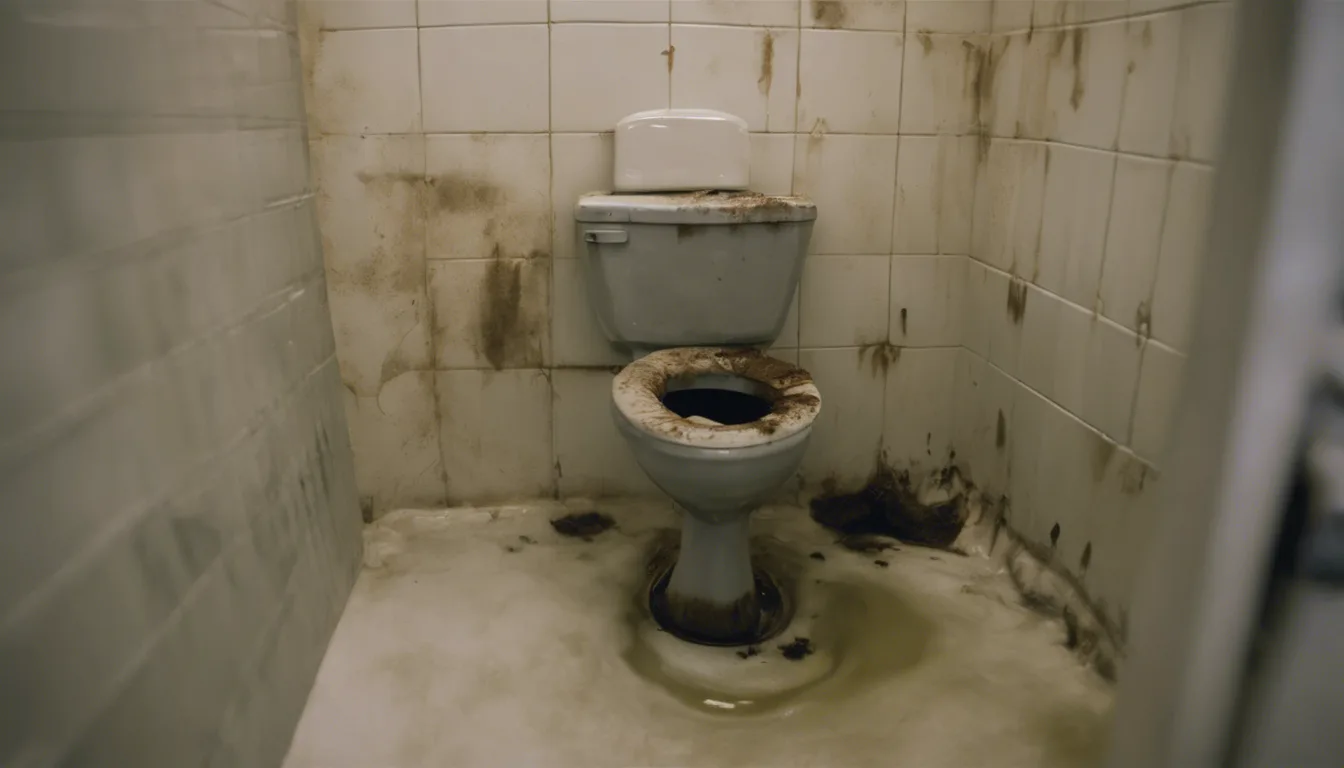 Dream symbol: overflowing toilet: symbolism: Feeling Trapped or Confined