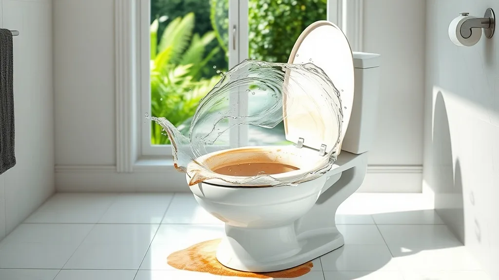 Dream symbol: overflowing toilets: symbolism: Self-Sabotage
