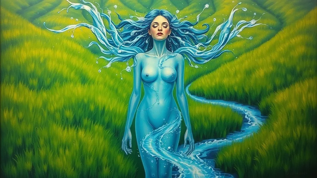 Dream symbol: overflowing water: symbolism: Abundance and Fertility