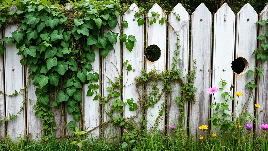 Dream symbol: overgrown vegetation: scenarios: Dream of Overgrown Fence