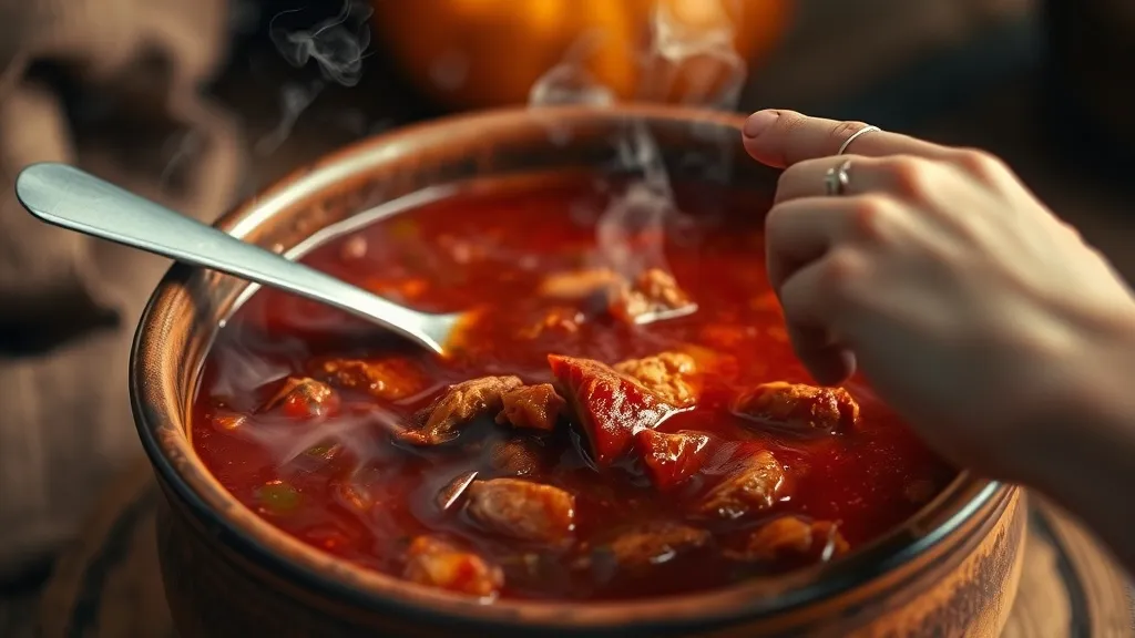 Dream symbol: pepper soup: symbolism: Nourishment and Self-Care