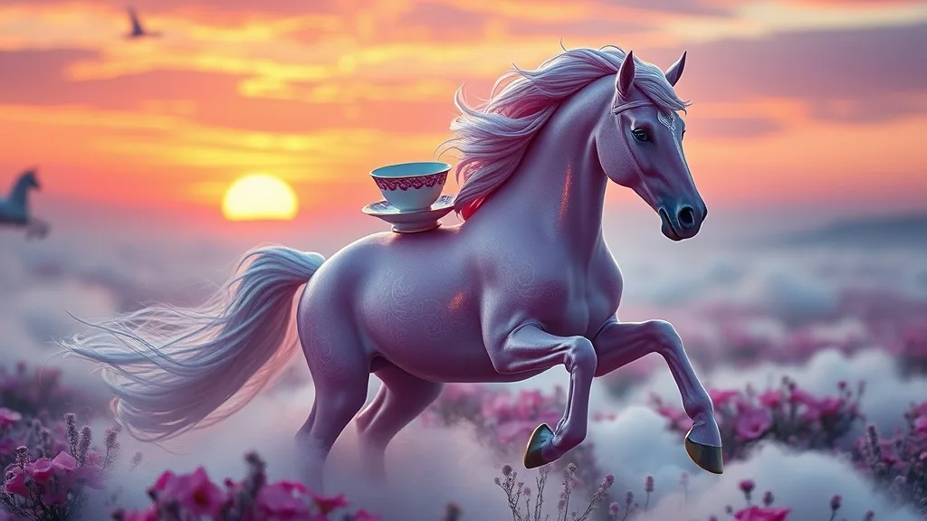 Dream symbol: pink teacup horse: intro
