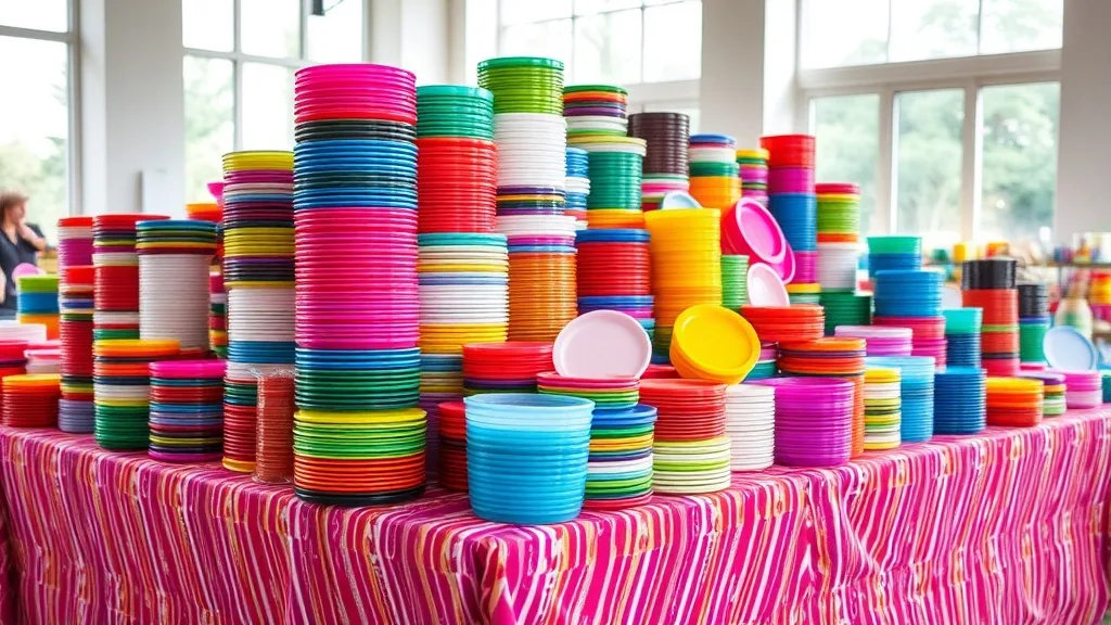 Dream symbol: plastic plates: symbolism: Bulk and Abundance