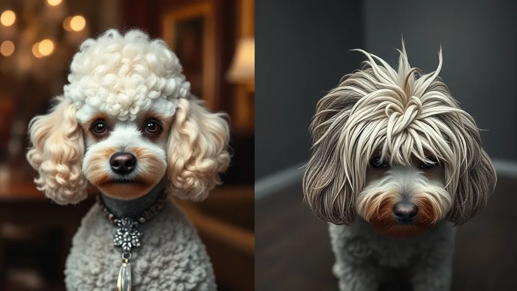 Dream symbol: poodle: symbolism: The Poodle's Grooming: Appearances and Self-Image