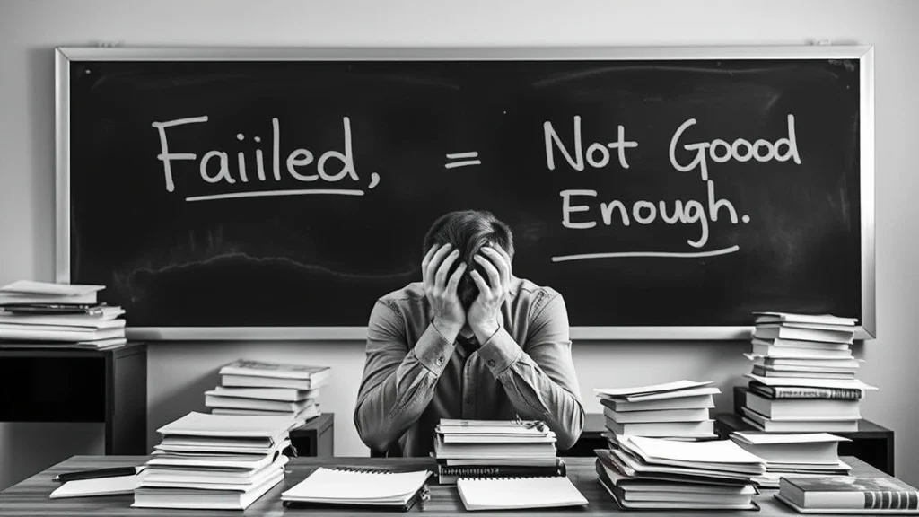 Dream symbol: poor results: scenarios: Dream of Failing to Achieve Goals or Expectations