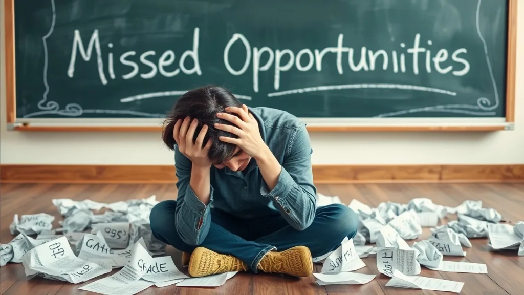 Dream symbol: poor results: symbolism: Missed Opportunities and Regrets