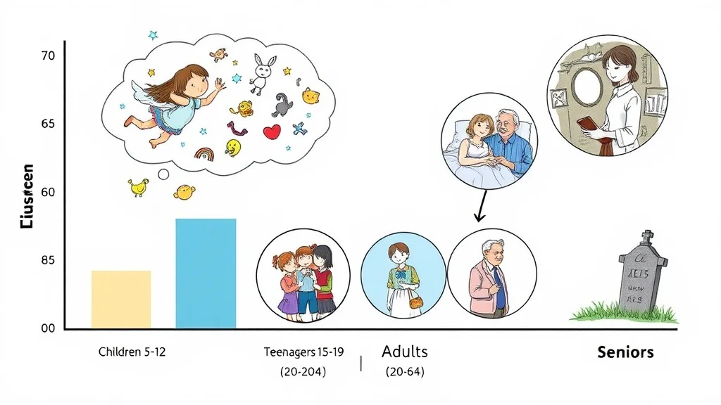 Dream symbol: class project: demographics: Age Groups