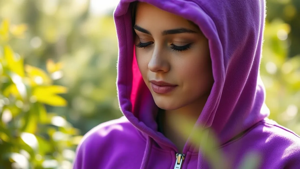 Dream symbol: purple hoodie: scenarios: Dream of a Purple Hoodie with a Zipper