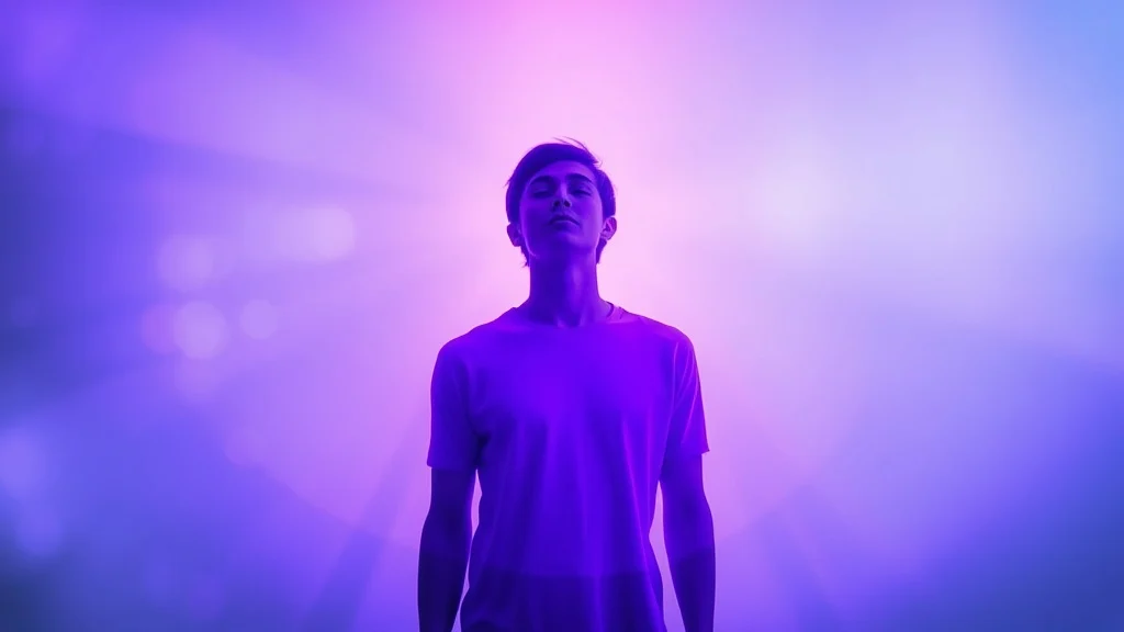 Dream symbol: purple light: symbolism: Creativity