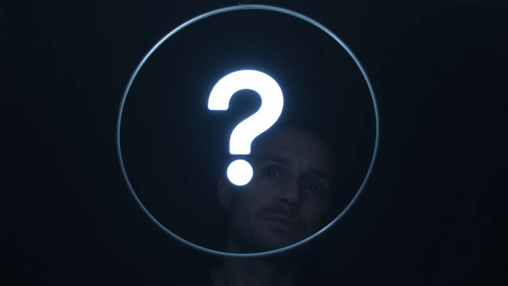 Dream symbol: question mark: scenarios: Dream of a Question Mark in a Circle