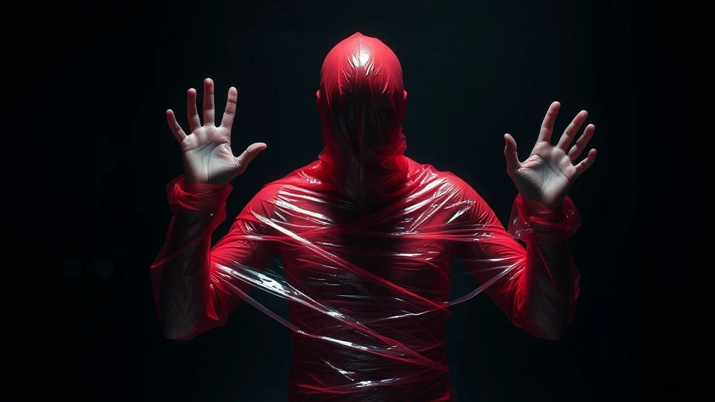 Dream symbol: red plastic wrap: scenarios: Dream About Sticking Red Plastic Wrap