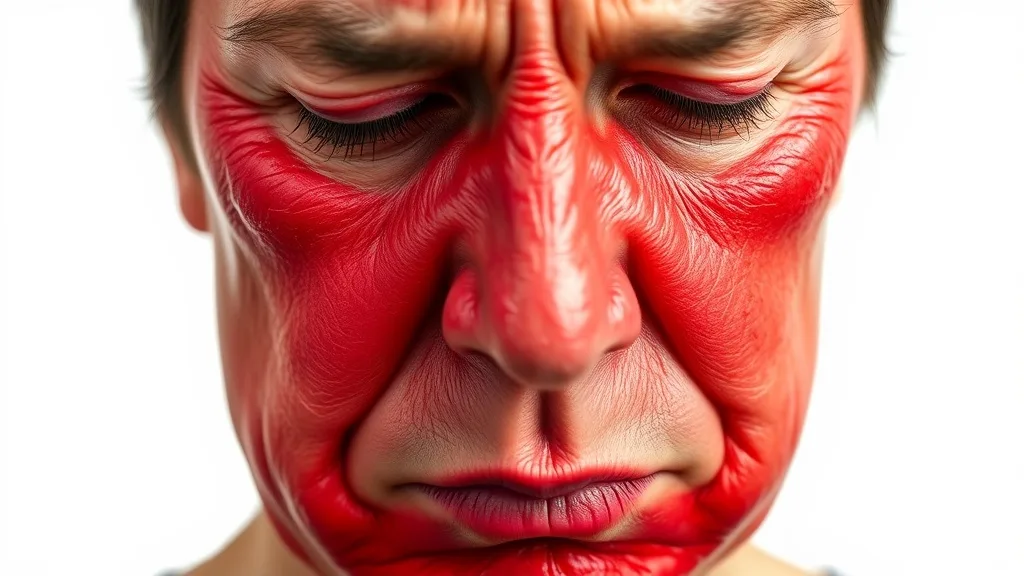 Dream symbol: red puffy face: scenarios: Dream of Red, Puffy Face