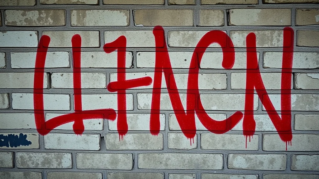 Dream symbol: red writing on the wall: symbolism: Love and Romance