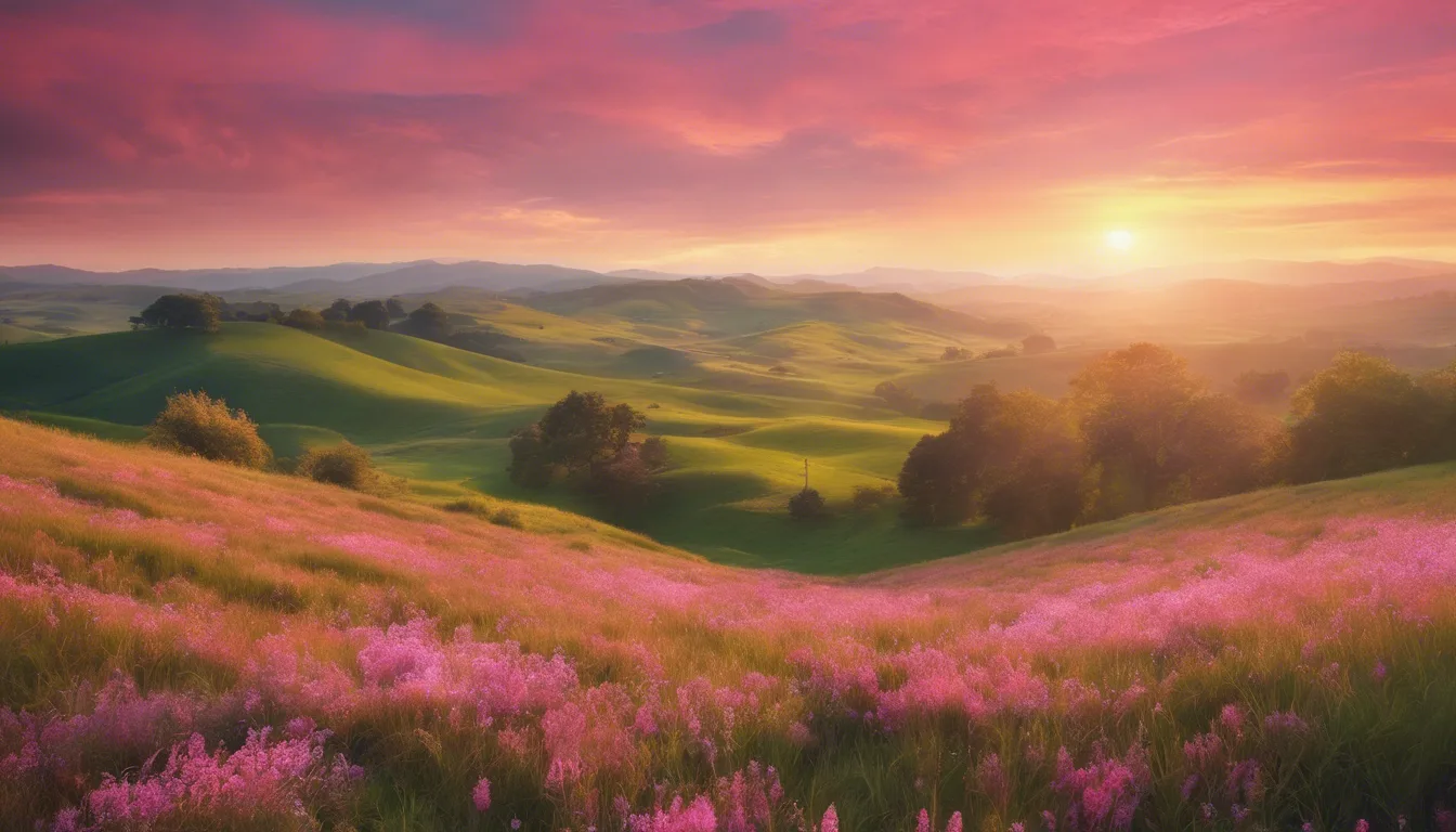 Dream symbol: reddish-pink sky: intro