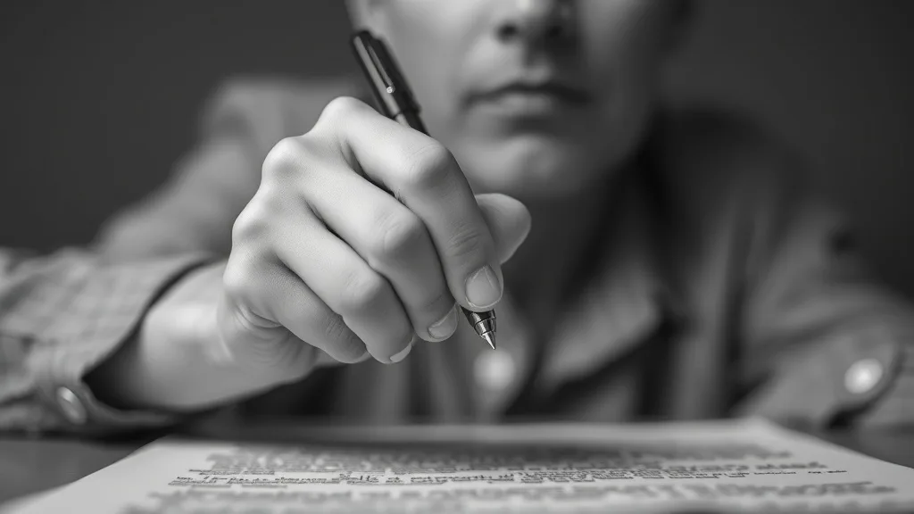 Dream symbol: refusal to sign: intro