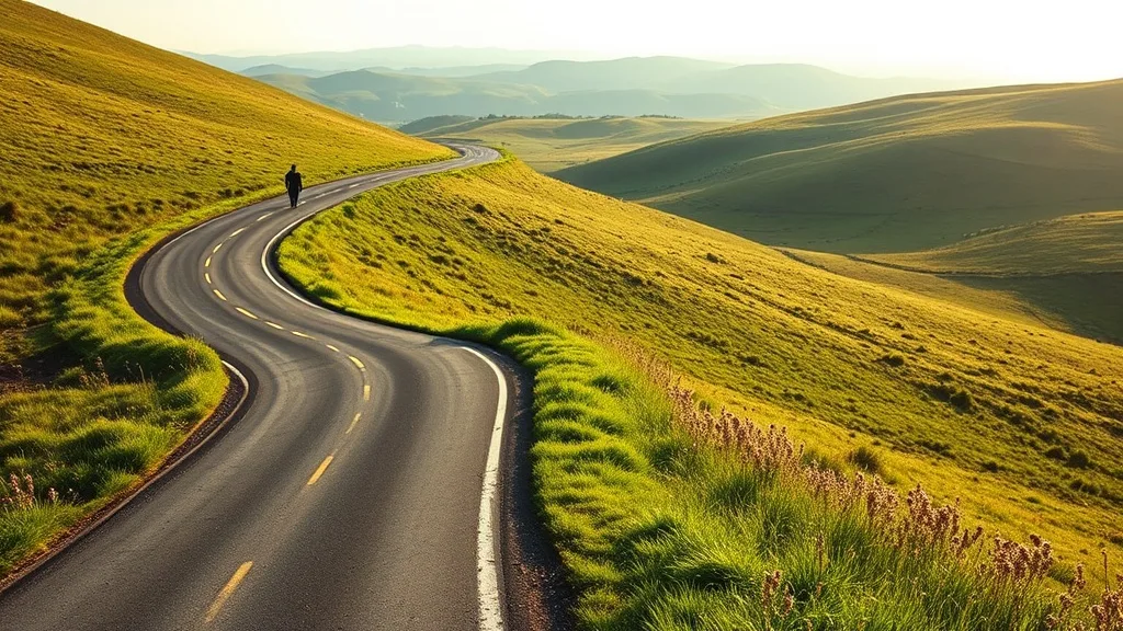 Dream symbol: road edges: symbolism: New Beginnings and Transitions