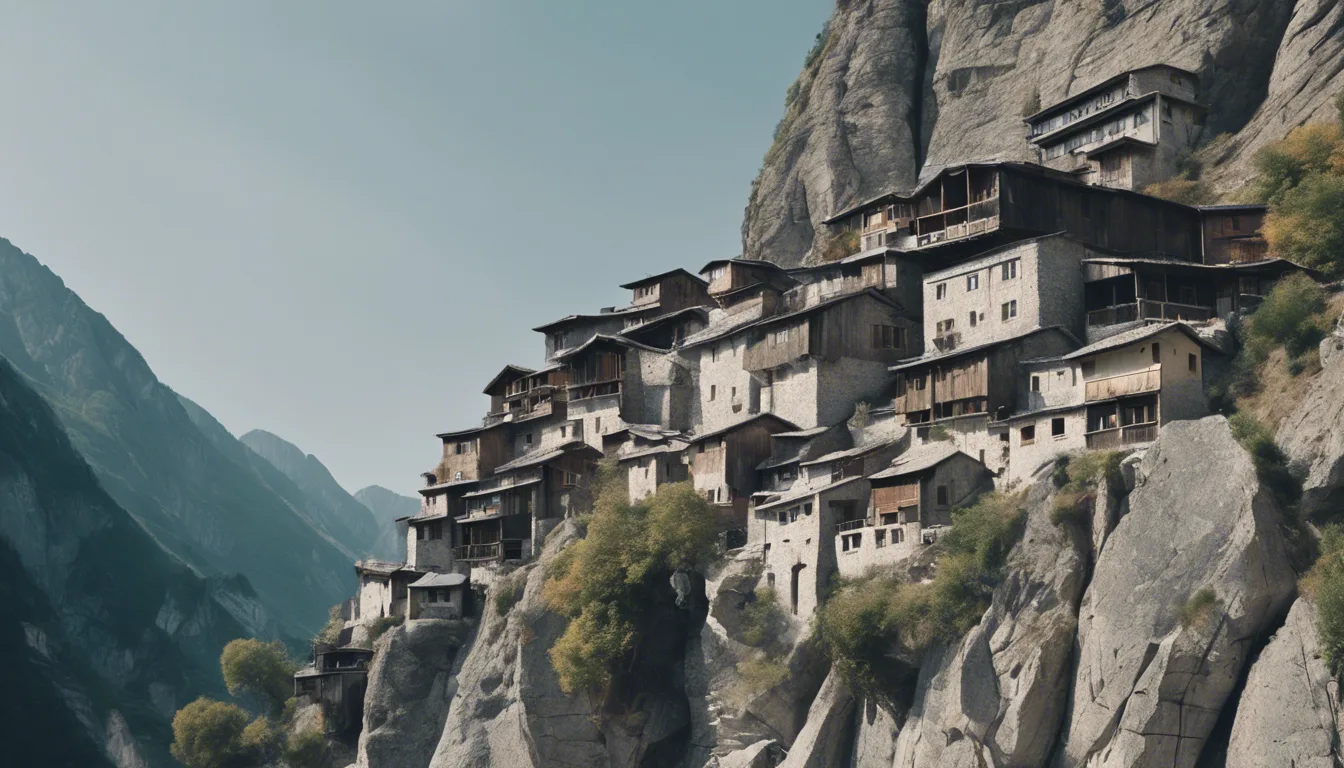 Dream Symbol: Rock Mountain Side Village