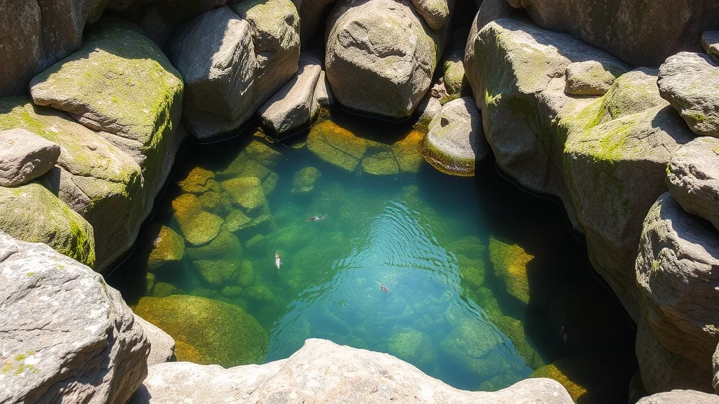 Dream symbol: rock pool: symbolism: A Symbol of Protection