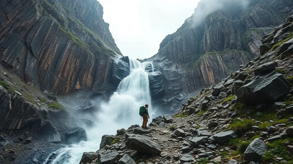 Dream symbol: rockfall: scenarios: Dream about a Rockfall Blocking Your Path