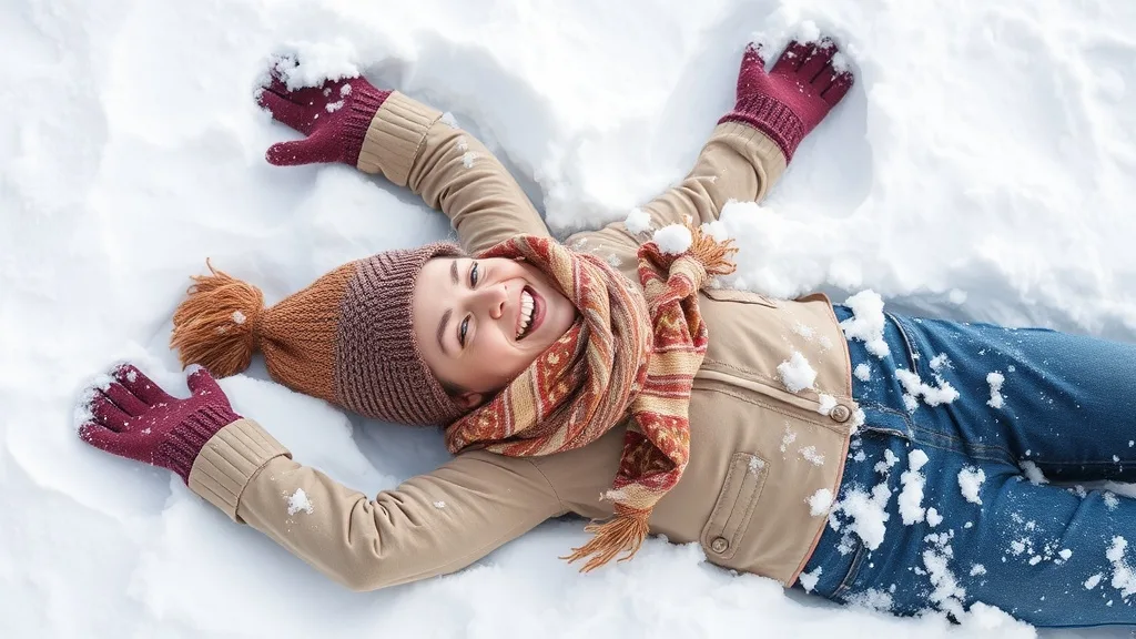 Dream symbol: rolling on the ground: scenarios: Dream of rolling in snow