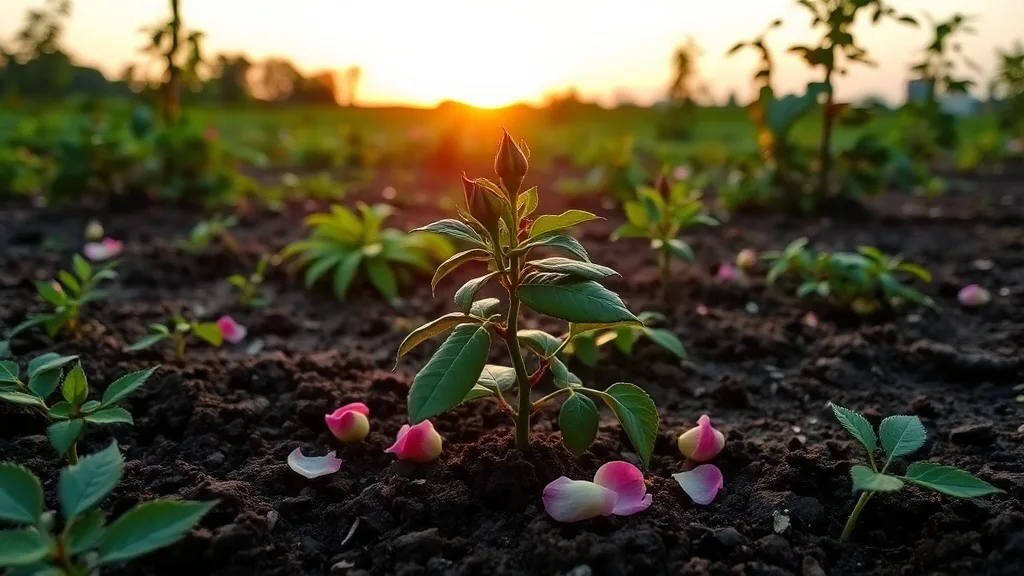 Dream symbol: rose bushes: scenarios: Dream of a rose bush being planted