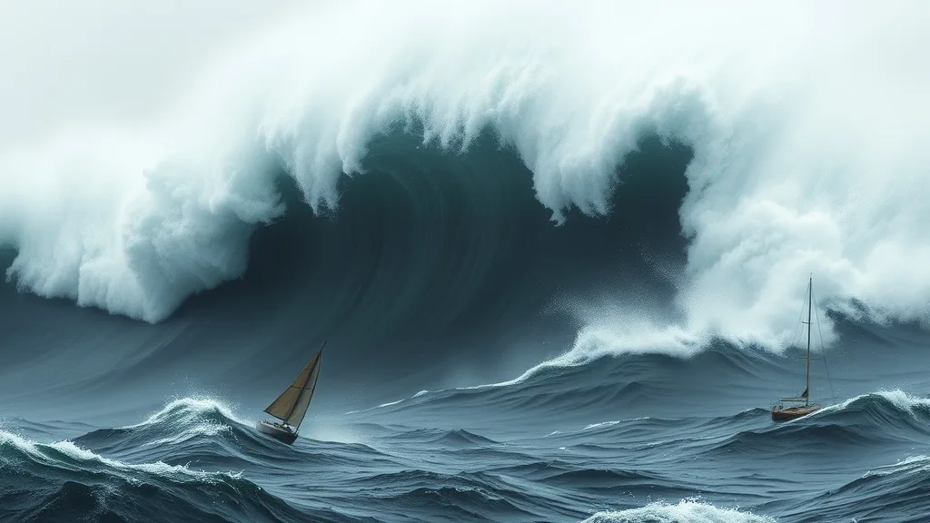 Dream symbol: rough seas: symbolism: Loss of Control and Overwhelm