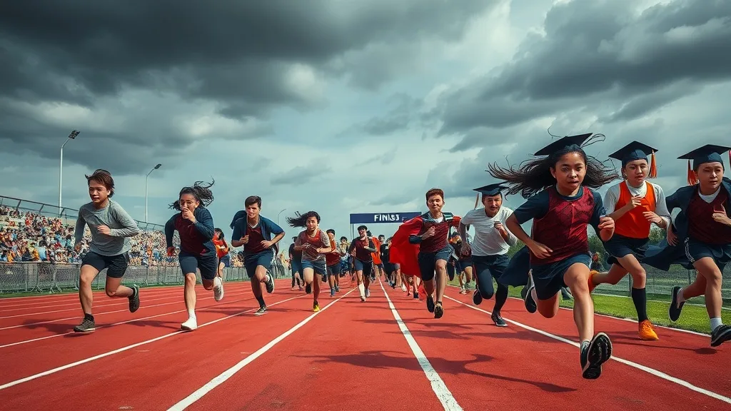 Dream symbol: running competition: demographics: Students and Graduates