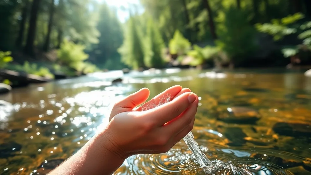 Dream symbol: running water: scenarios: Dream of Drinking Running Water