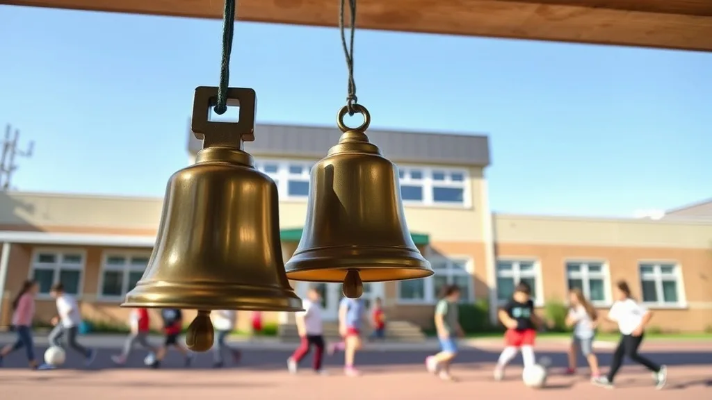 Dream symbol: school bell: scenarios: Dream of a school bell ringing in your dream and being a sign of change