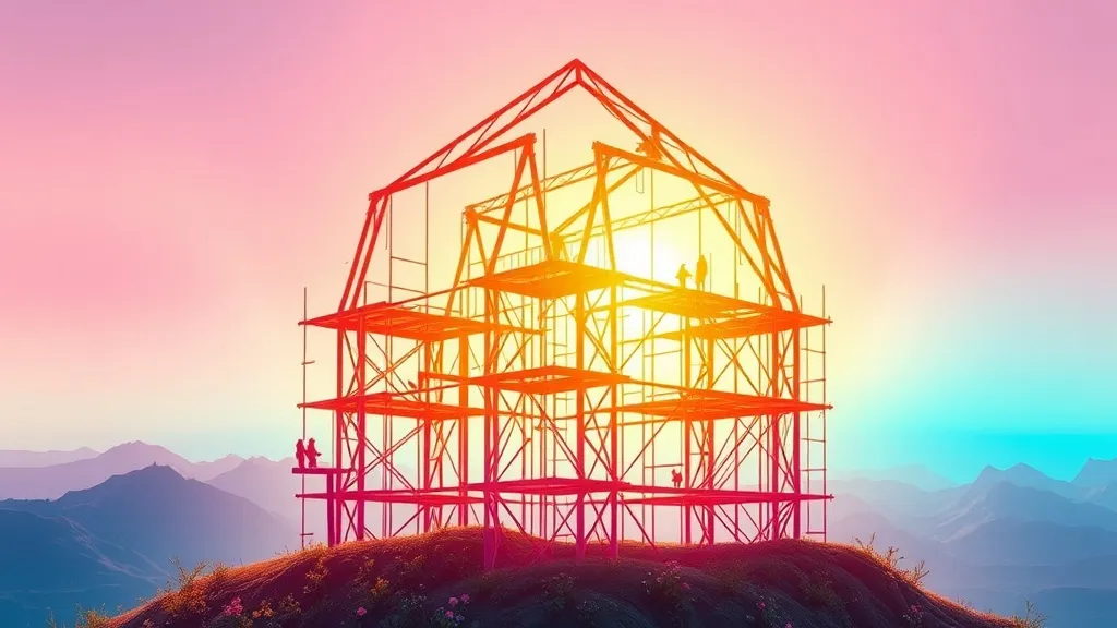 Dream symbol: set up: symbolism: Building a New Beginning or Project
