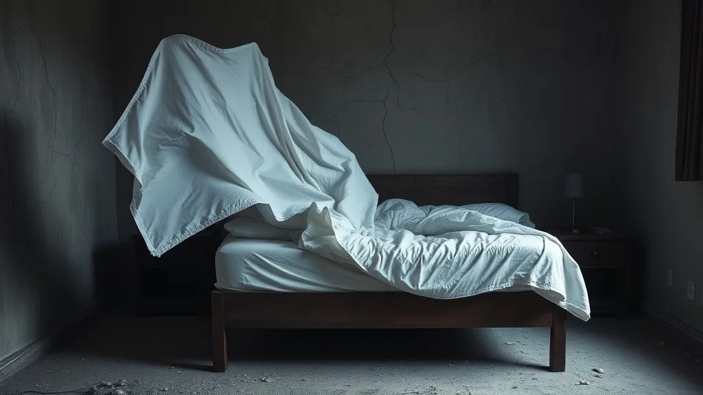 Dream symbol: shaking bed: scenarios: Dream of a bed shaking from an earthquake