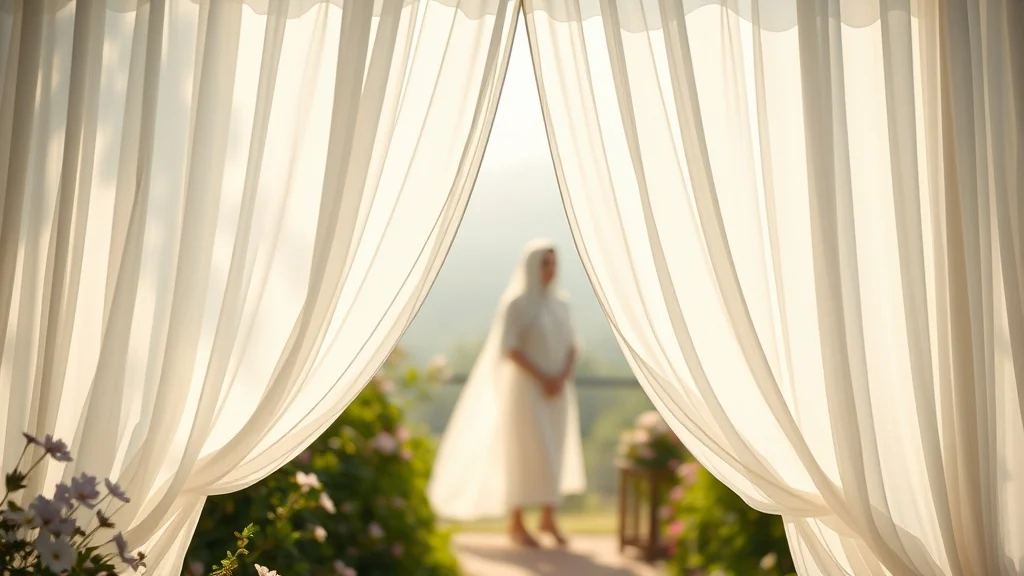 Dream symbol: sheer white curtains: scenarios: Dream of transparent sheer white curtains