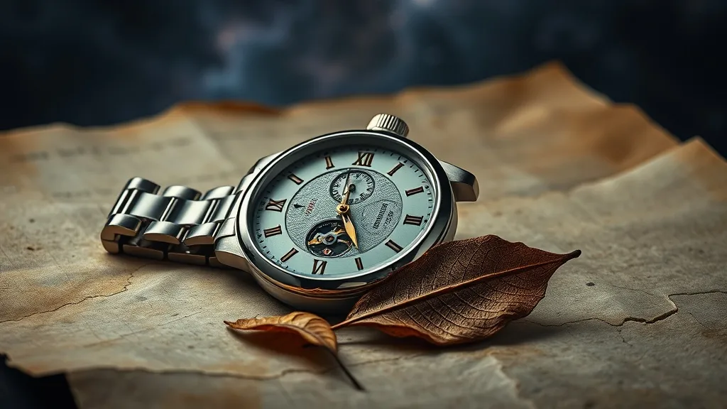 Dream symbol: silver and gold wrist watch: symbolism: The Passage of Time and Mortality