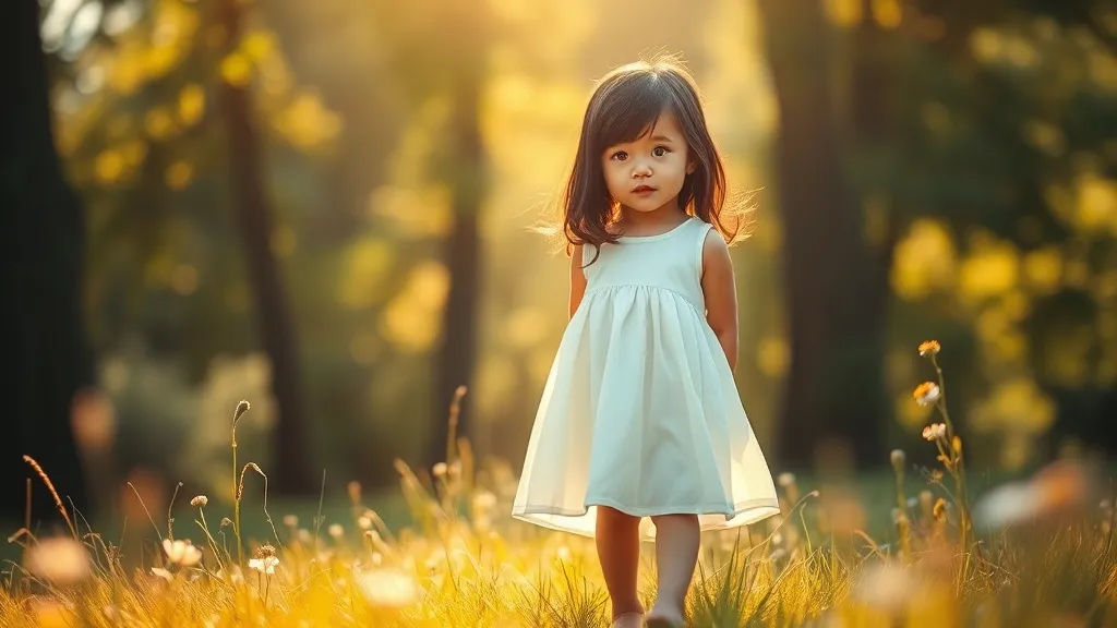 Dream symbol: small dark-haired girl: symbolism: Innocence and Purity Represented by a Small Dark-Haired Girl