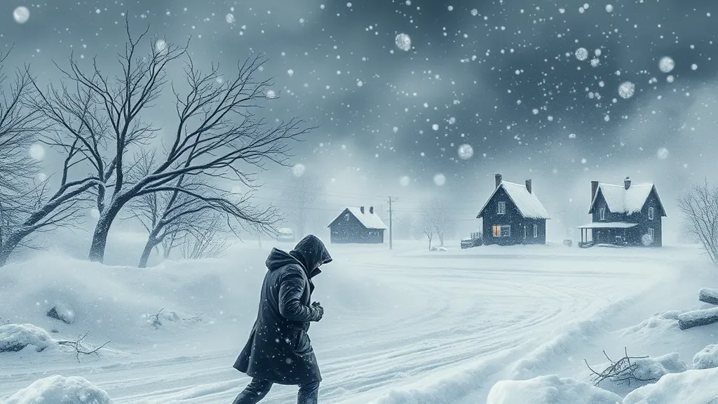 Dream symbol: snowstorm: scenarios: Dream of a Snowstorm Causing Chaos