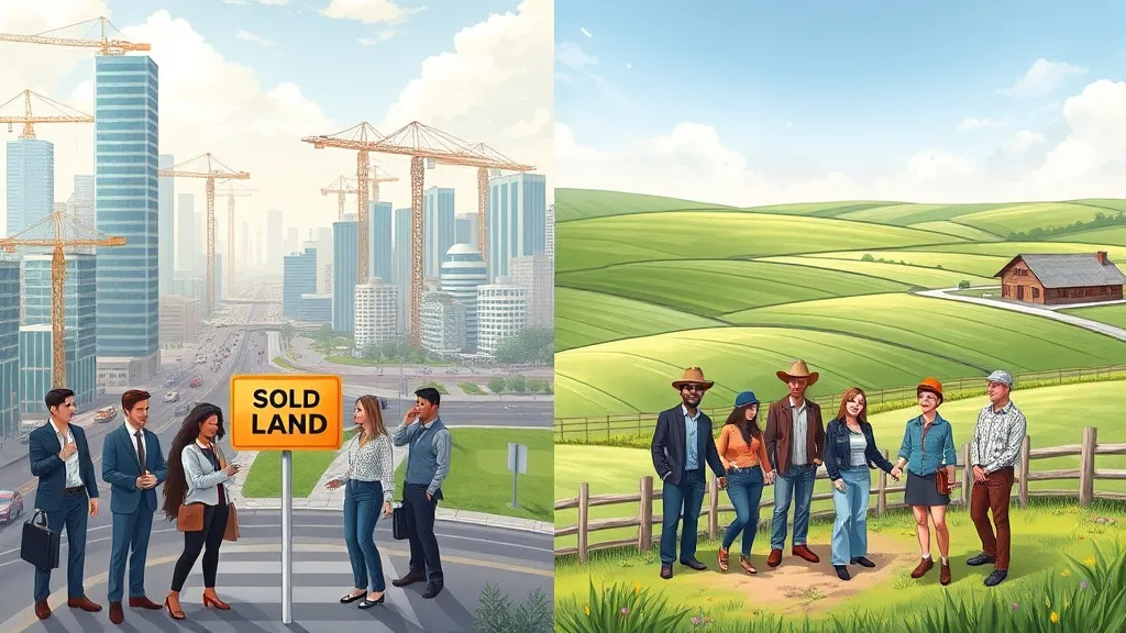 Dream symbol: sold land: demographics: Urban and Rural Residents