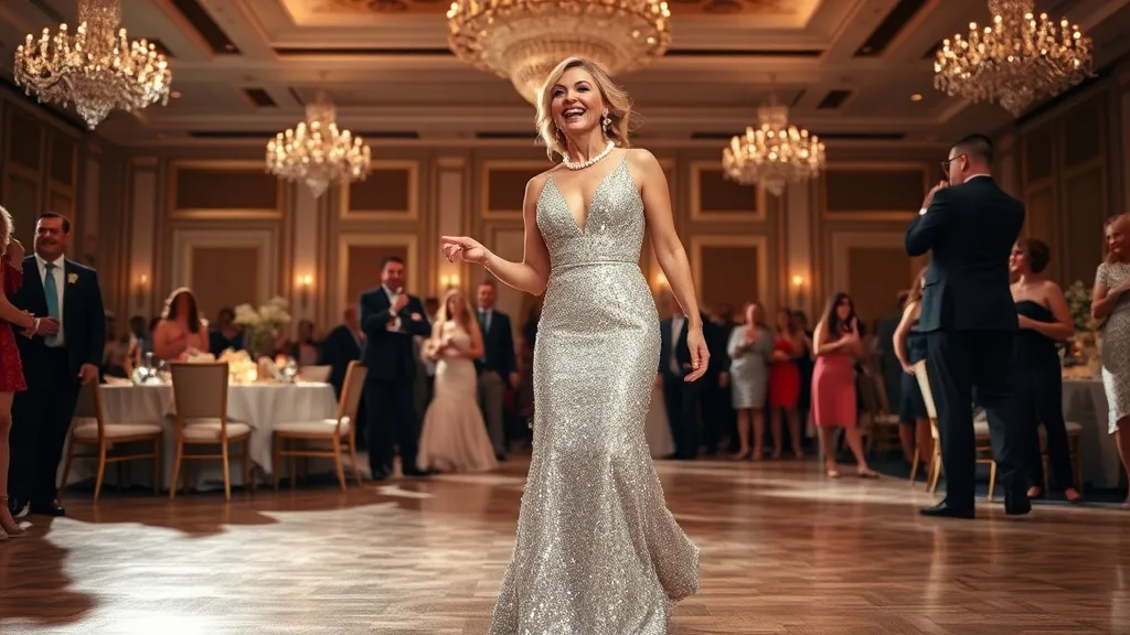 Dream symbol: sparkling dress: symbolism: Special Occasion or Event