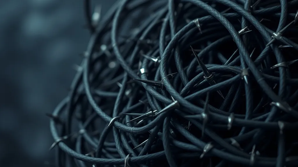 Dream symbol: wires with spikes: demographics: Those with a Fear of Needles or Sharp Objects