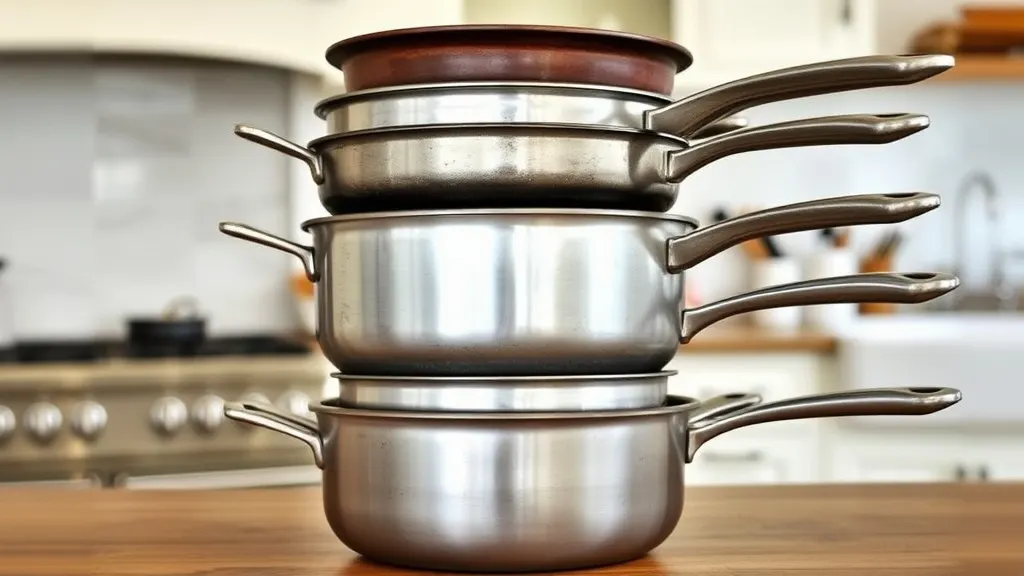 Dream symbol: stacked pans: symbolism: Domestic Responsibilities